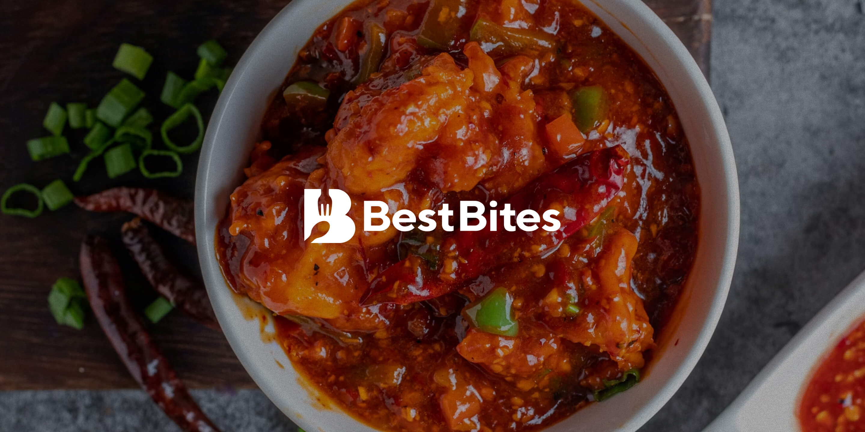 Best Bites logo over a food image
