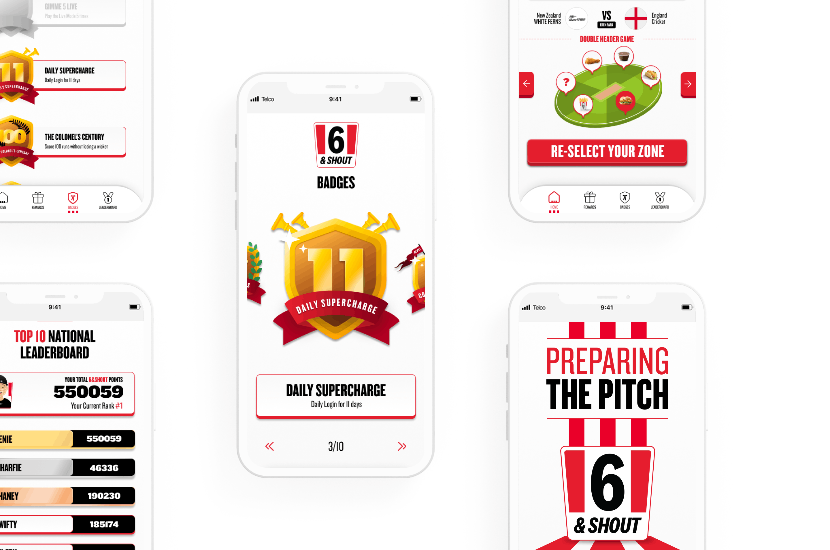 KFC Six & Shout project visual 6