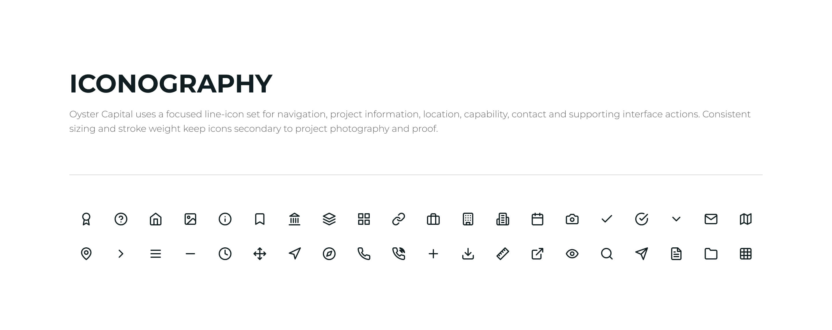 Oyster Capital iconography reference